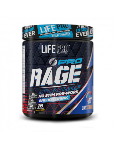 Life Pro Crossfit Rage Pro 290g Caffeine Free