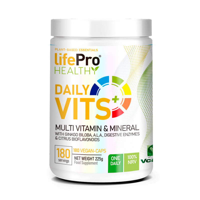 Life Pro Nutrition Daily Vits 180 Vegancaps