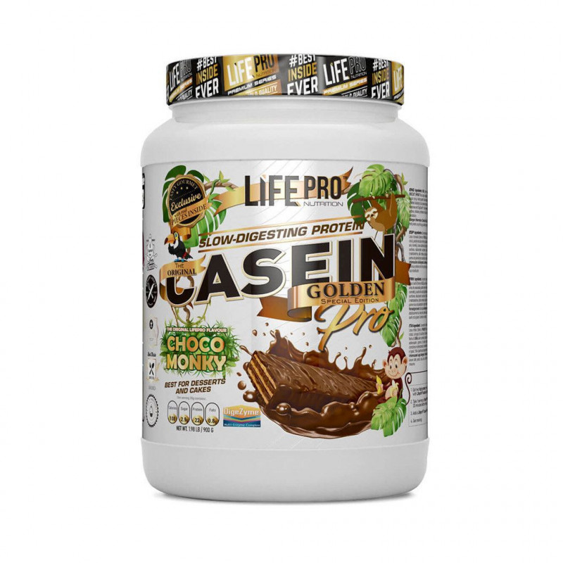 Acheter Life Pro Casein Gourmet Choco Monky 900g en ligne