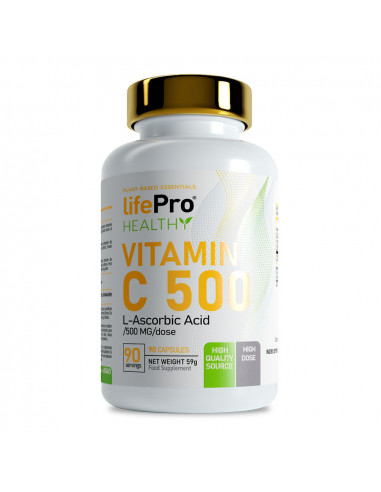 Life Pro Vitamina C 500 Mg 90 Cápsulas