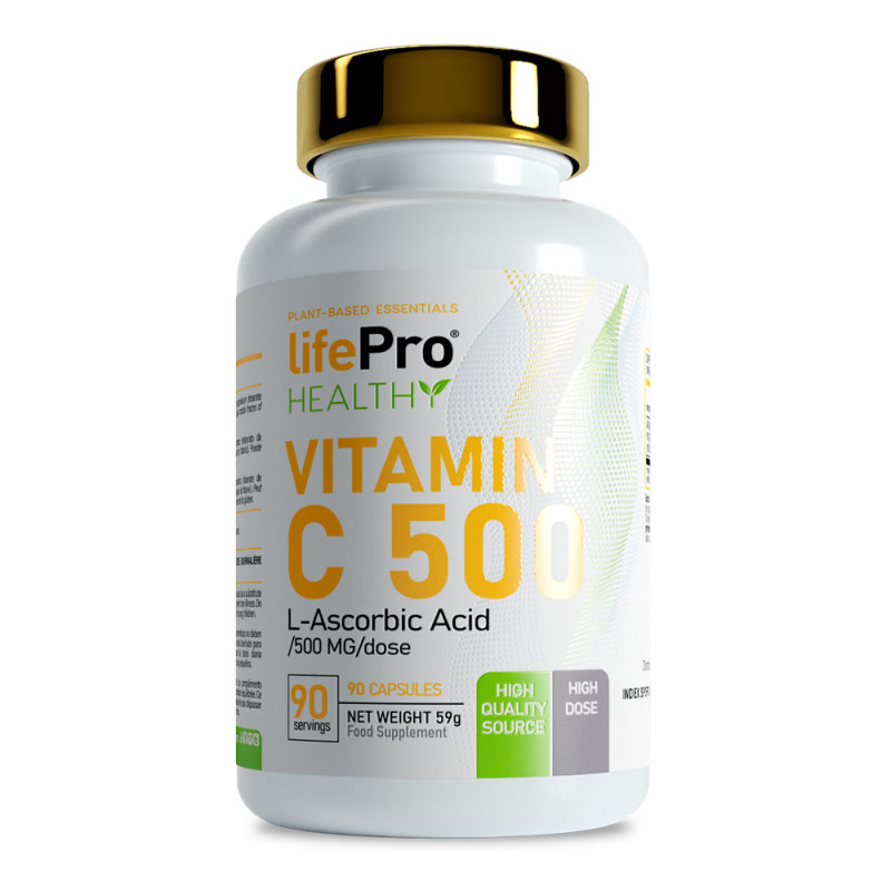 Life Pro Vitamina C 500 Mg 90 Cápsulas