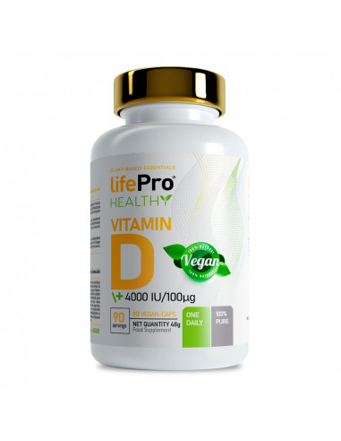 Life Pro Vegan Vitamin D 4000ui 90 Vegancaps