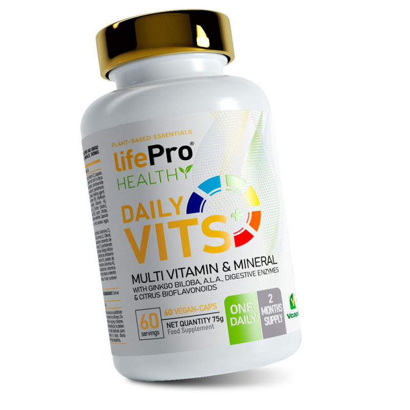 Acheter Life Pro Daily Vits 60 Vegancaps en ligne