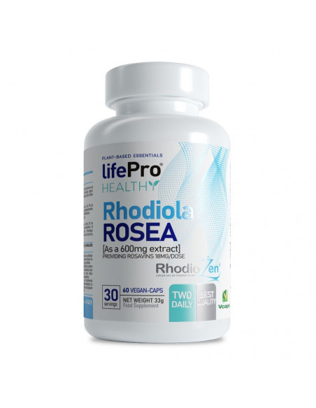 LIFE PRO RODHIOLA ROSEA 600MG 60 VEGANCAPS
