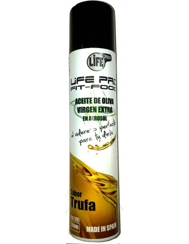 Life Pro Fit Food Aceite Spray Sabor Trufa 250 Ml.