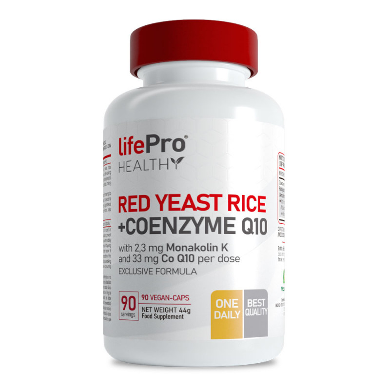 Buy Life Pro Red Yeast Rice + Coenzyme Q10. Online | Offer