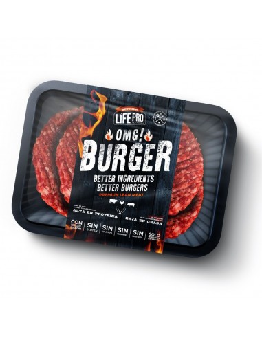 Life Pro Protein Burger Ternera 4X100G