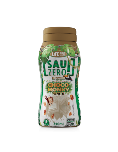 Sauzero Zero Calories White Choco Monky 310ml