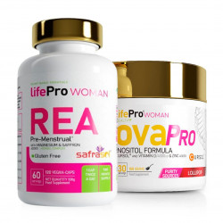 Purchase Women's Pack Life Pro Ovapro 150g + Rea 120 Vegancaps Online