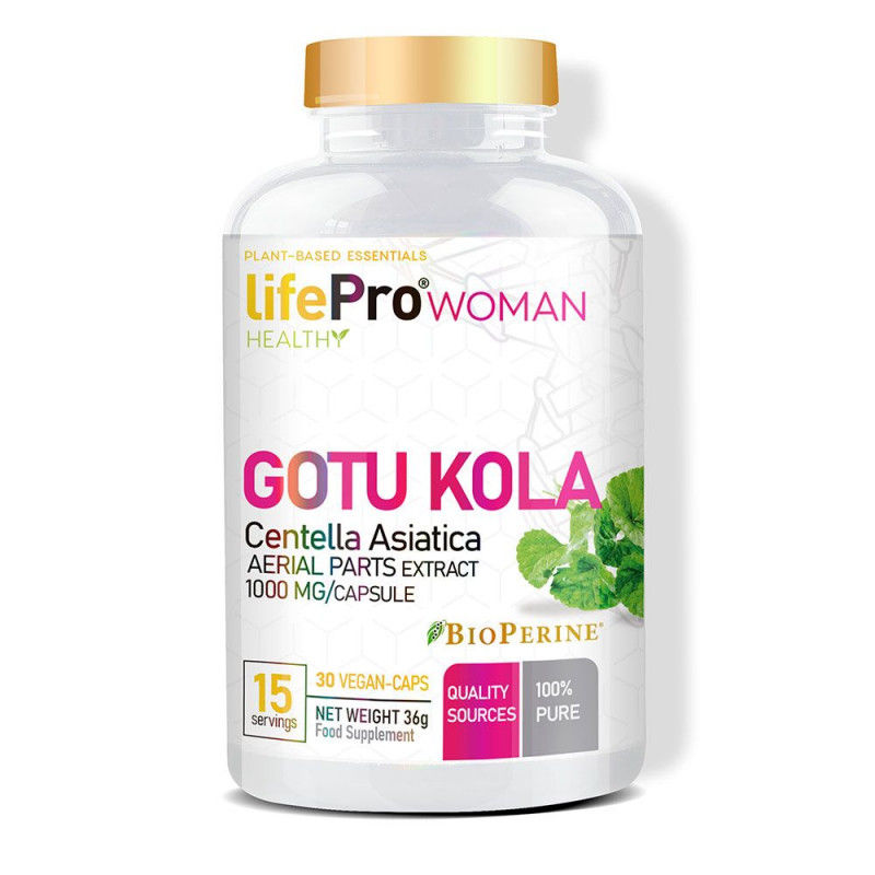 Life Pro Essentials Gotu Kola 1000 30 Caps