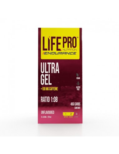 Life Pro Endurance Ultra Gel 1:08 Caffeine 12X60Ml