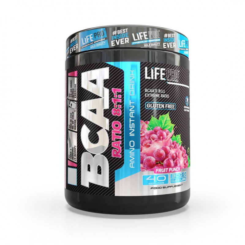 LIFE PRO BCAA PRO 8:1:1 300 G.