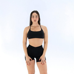 Life Pro Bra Dune Black - Soutien-gorge de sport pour femme