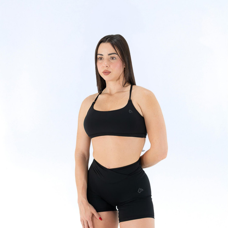 Life Pro Bra Dune Black - Soutien-gorge de sport pour femme