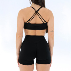 Life Pro Bra Dune Black - Soutien-gorge de sport pour femme