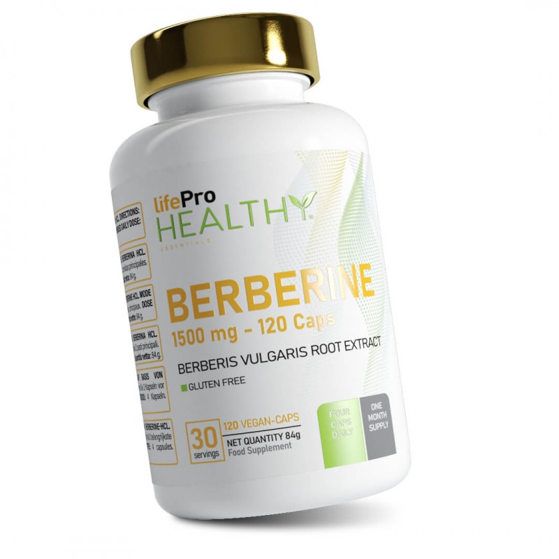 LIFE PRO BERBERINE 1500MG 120 VEGANCAPS