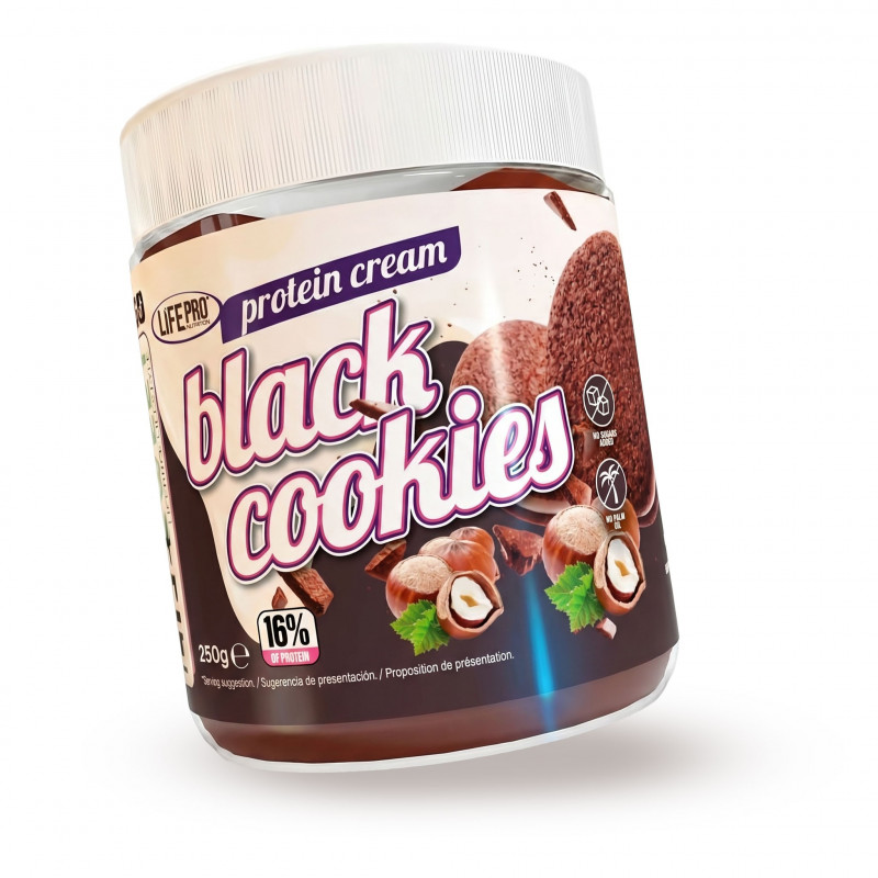 Compra Life Pro Fit Food Protein Cream sapore Black Cookies Online