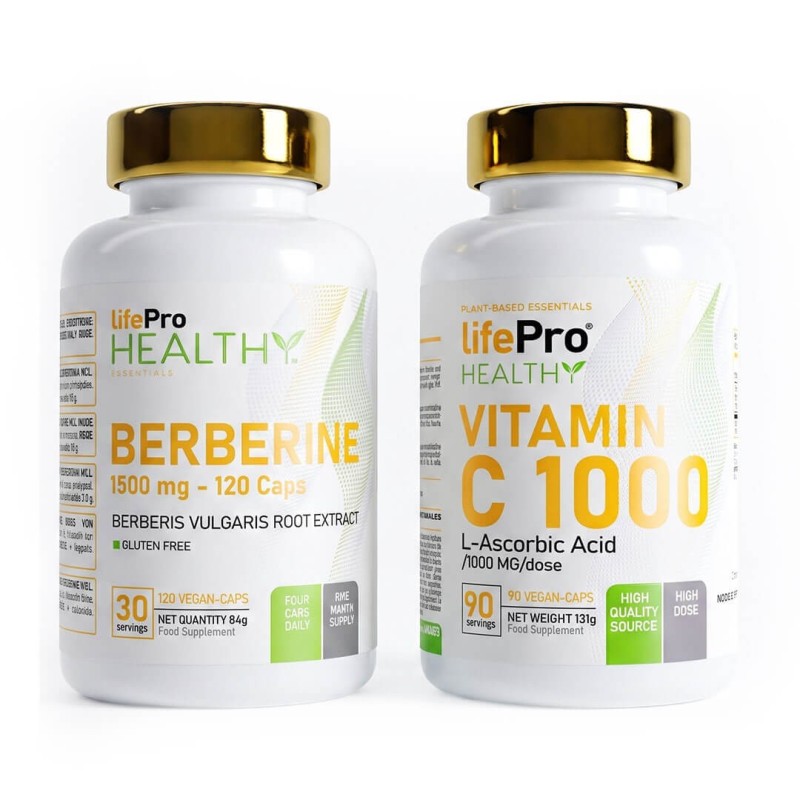 Pack Autoinmune: Berberina + Vitamina C | Life Pro Nutrition