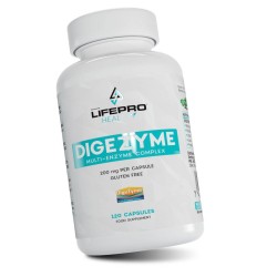 Acheter Life Pro Digezyme 200mg 120 Vcaps en ligne