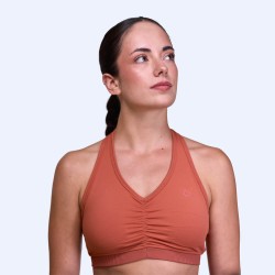 PureCore Etruscan Red Women's Sports Bra | Life Pro