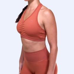 PureCore Etruscan Red Women's Sports Bra | Life Pro