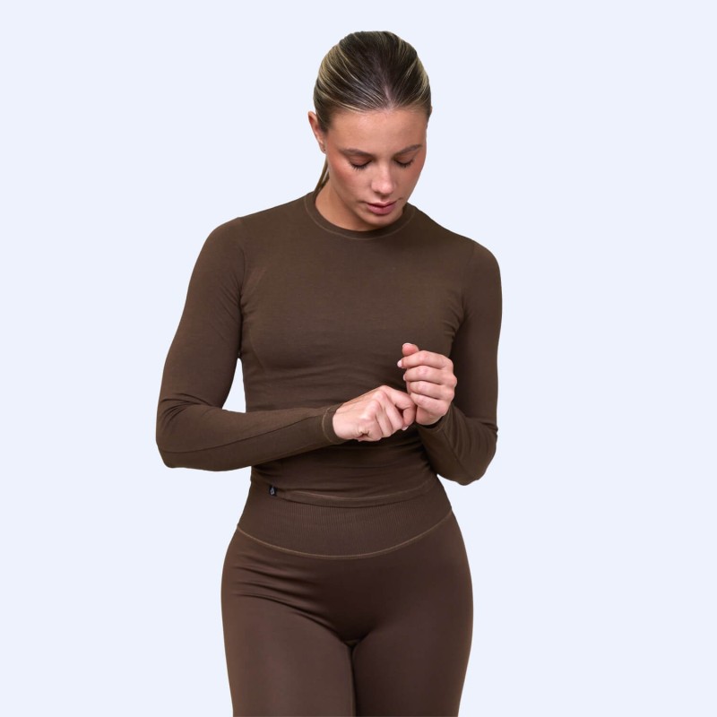 Life Pro Long Sleeve PureCore Warm Brown | Life Pro
