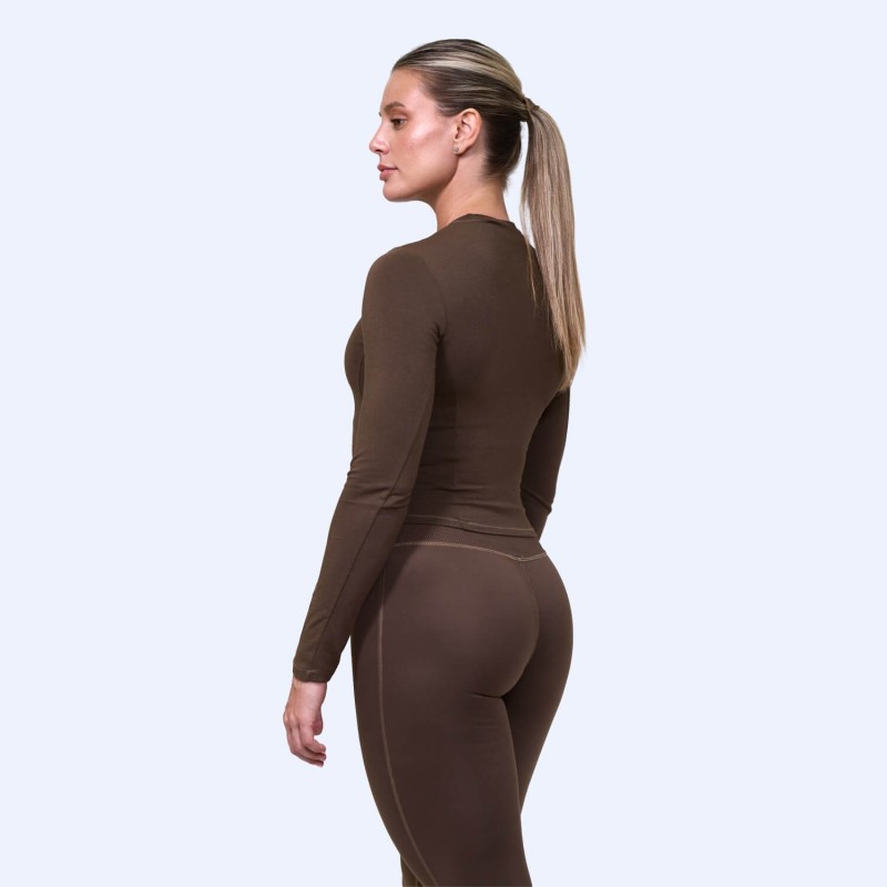 Life Pro Long Sleeve PureCore Warm Brown | Life Pro