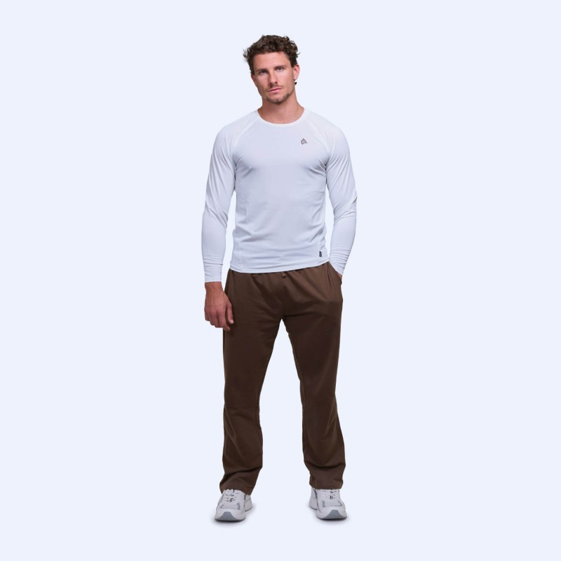 Life Pro Wide Leg Pants PureCore Warm Brown | Life Pro