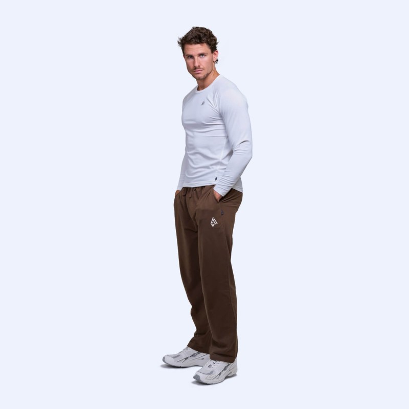 Life Pro Wide Leg Pants PureCore Warm Brown | Life Pro