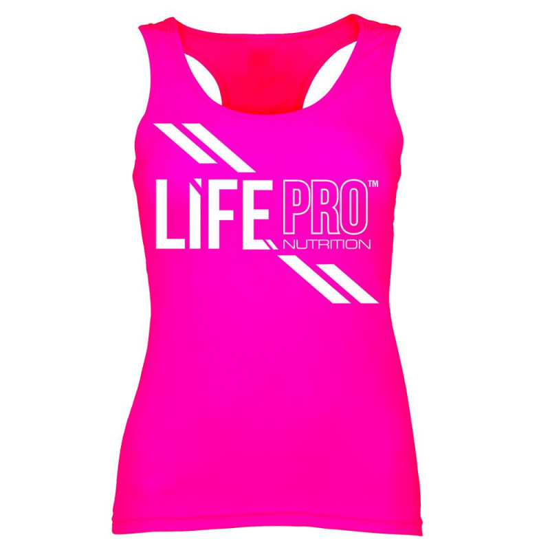 Camiseta Life Pro Tirantes Mujer Fucsia