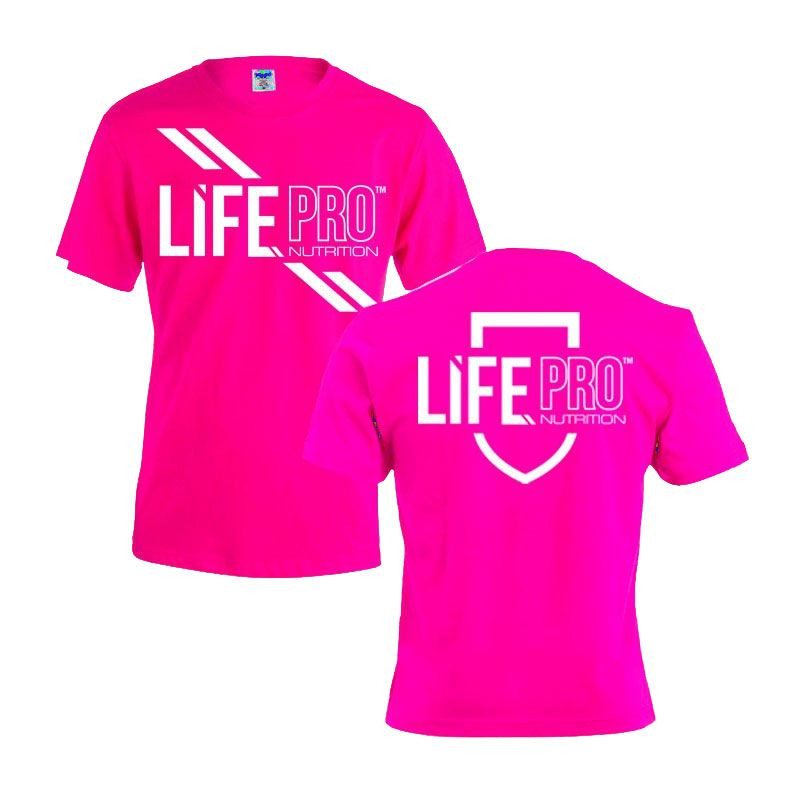 Life Pro Women's Short Sleeve T-Shirt Fuchsia