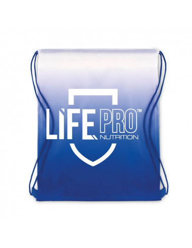 Life Pro Mochilla Azul Logo Blanco