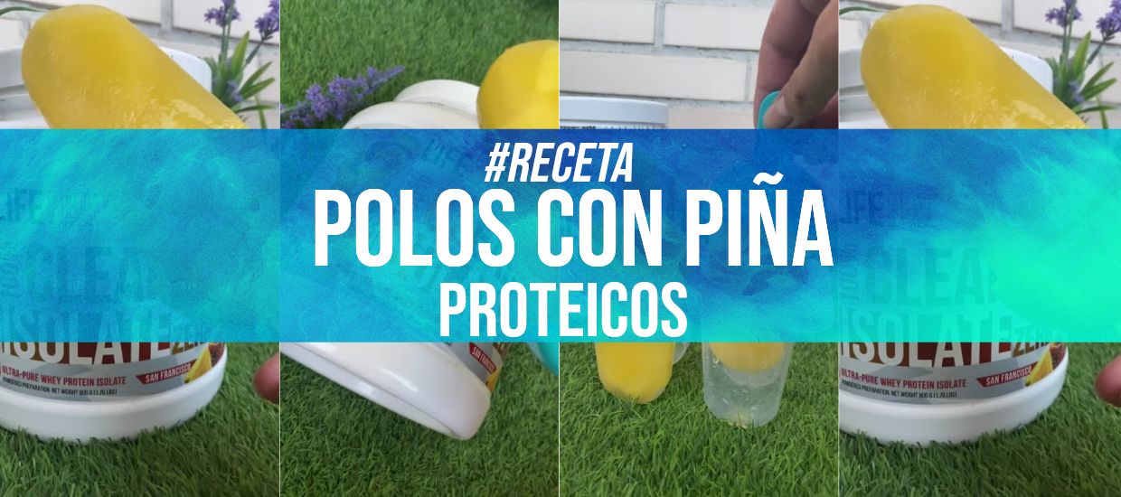 polos proteicos con piña