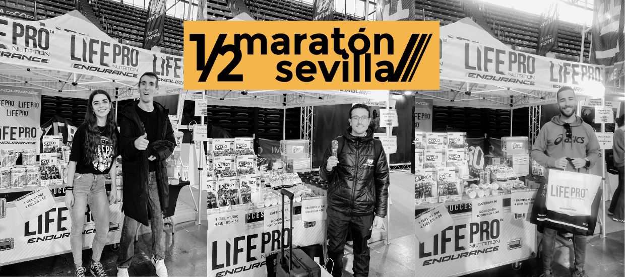 Life Pro Endurance en la maratón de Sevilla 2025