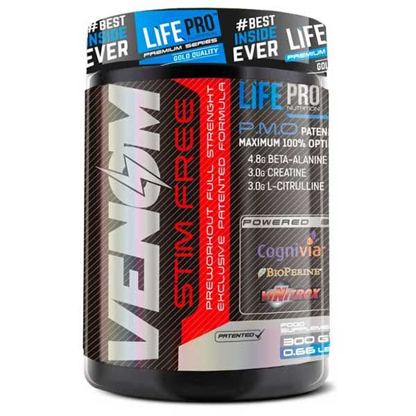 Life Pro New Venom Non Stimulant Pre-workout 300g