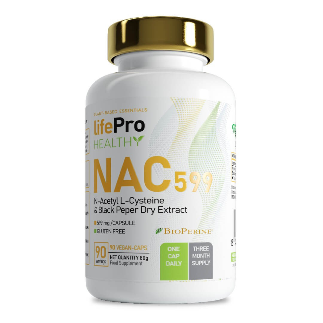 Life Pro Nac 599mg 90 Vegancaps Life Pro Nac 599mg 90 Vegancaps